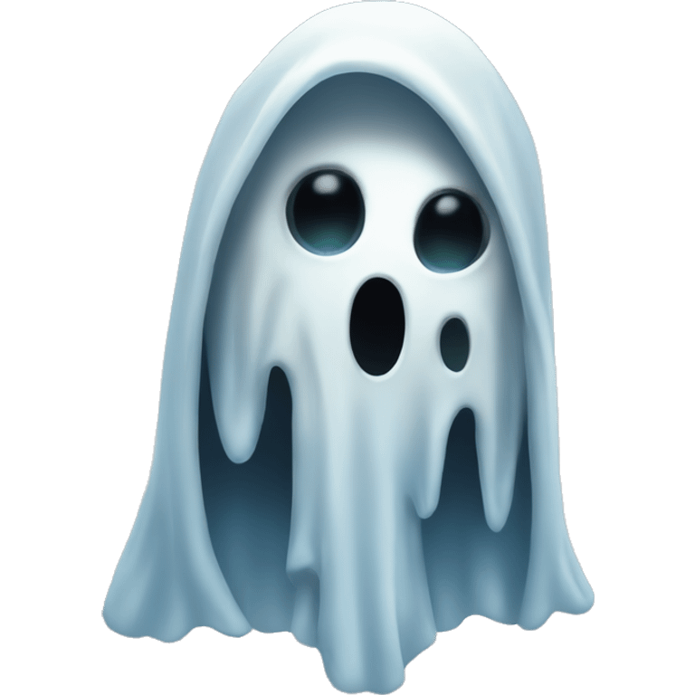 Scary ghost emoji