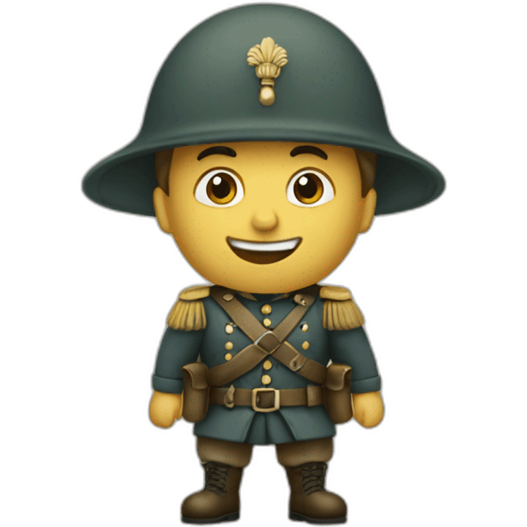 Dutch soldier from the past emoji