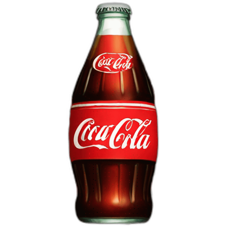 Bottle of Coca-Cola emoji