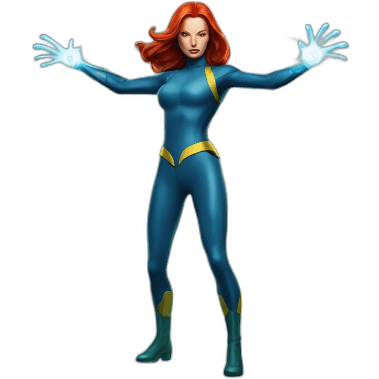 Jean-Grey-from-the-X-Men-using-telekinesis emoji