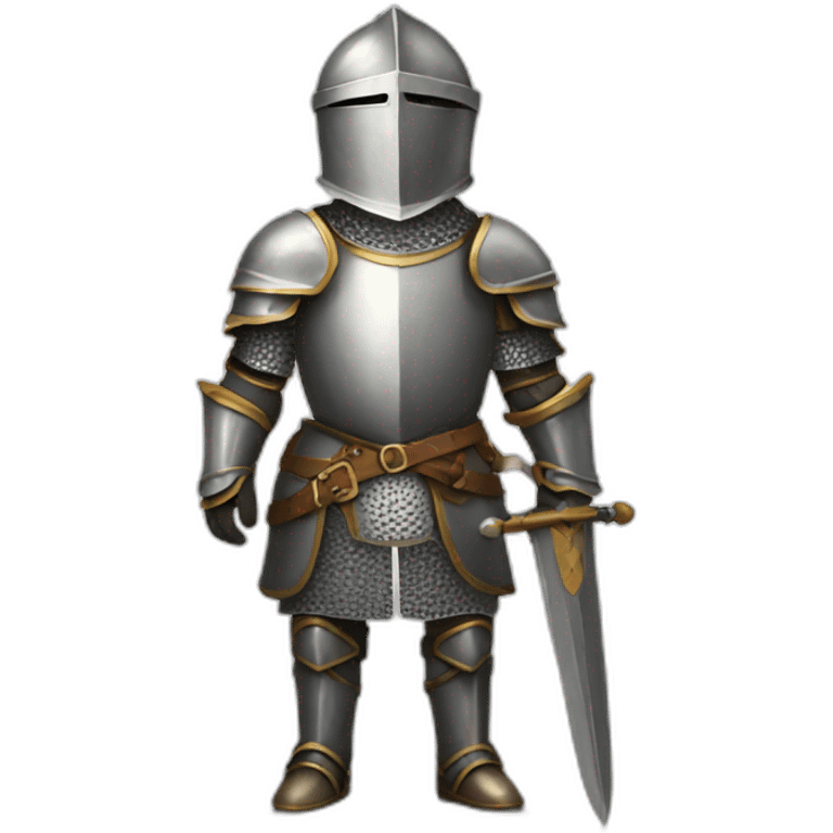 knight's armor emoji