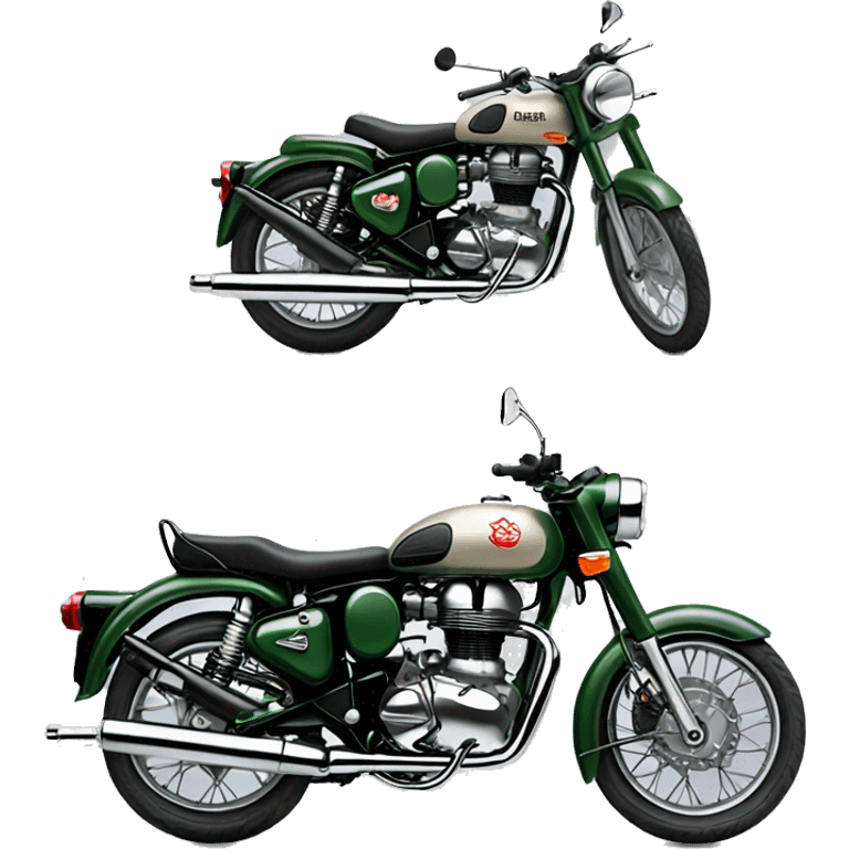 ROYAL ENFIELD Bike  emoji