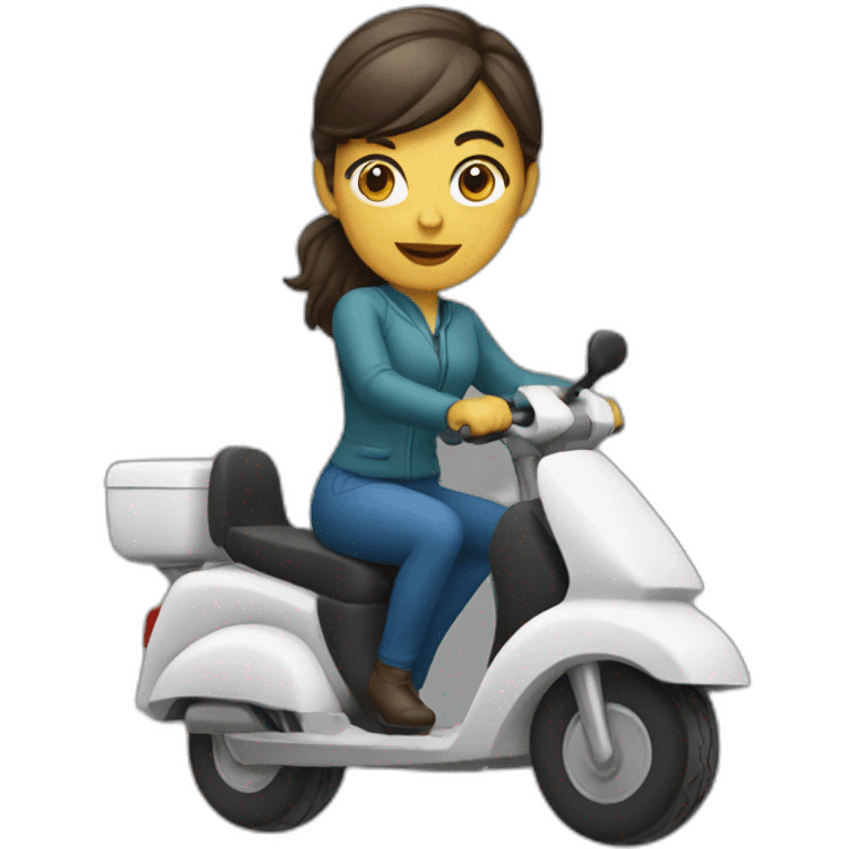 woman driver emoji