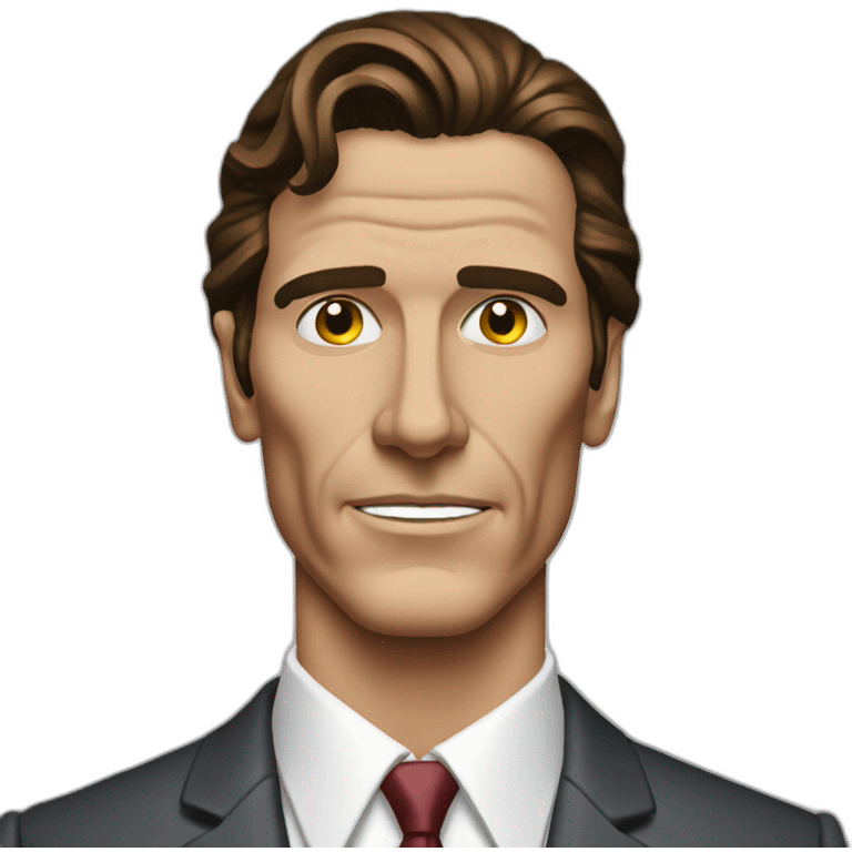 Patrick Bateman emoji