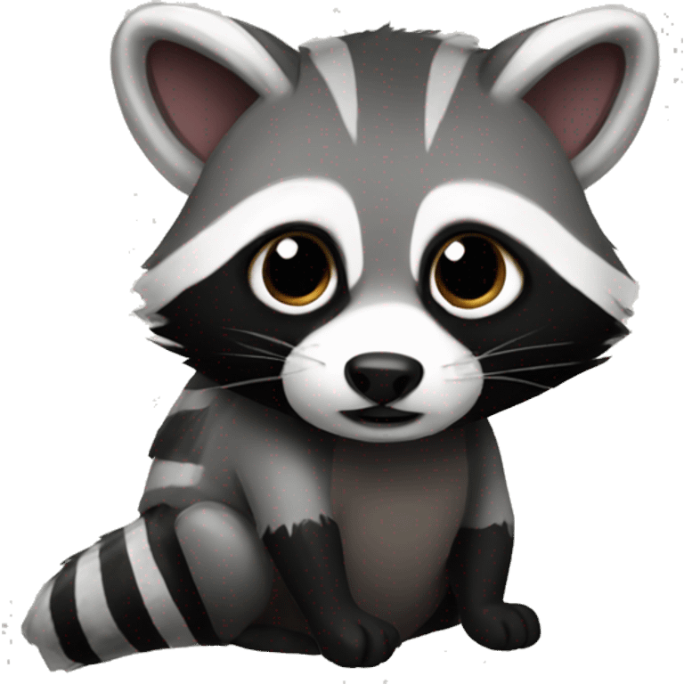 Trash panda emoji