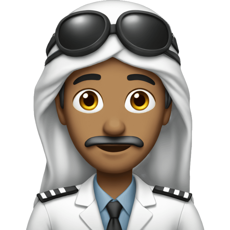 Arab pilot emoji