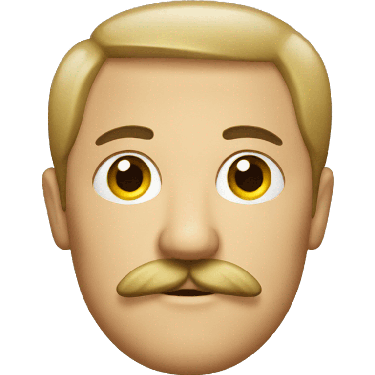 german with mustache emoji