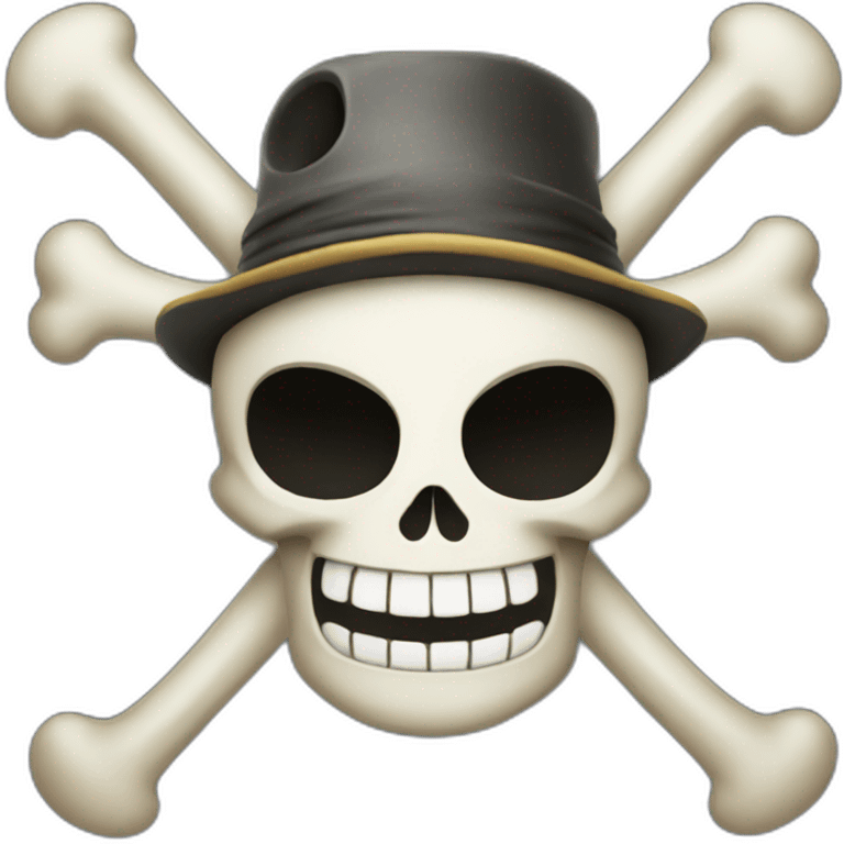 one piece jolly roger emoji