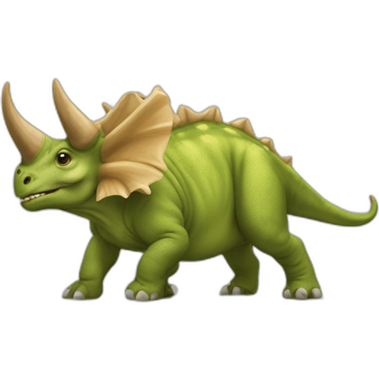 Triceratops emoji