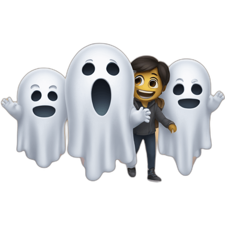 Ghost and pals emoji