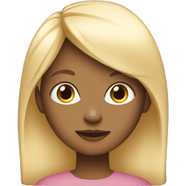 Blonde girl emoji