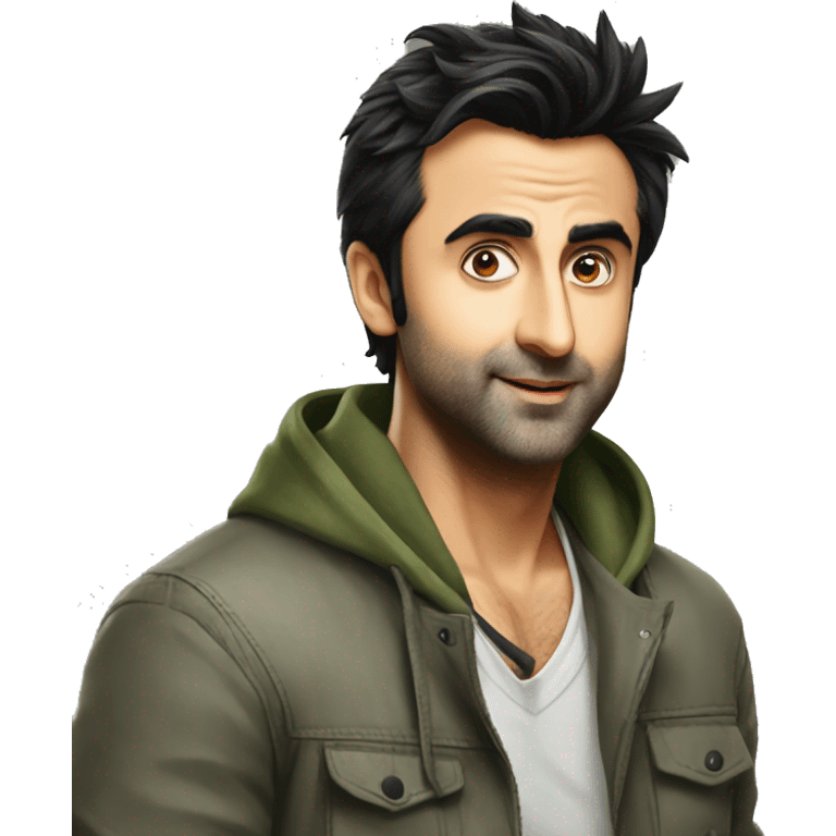 Ranbir Kapoor animal movie  emoji