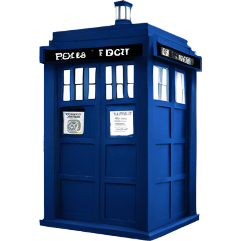 TARDIS emoji