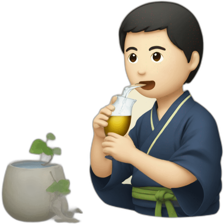 drinking-sake emoji