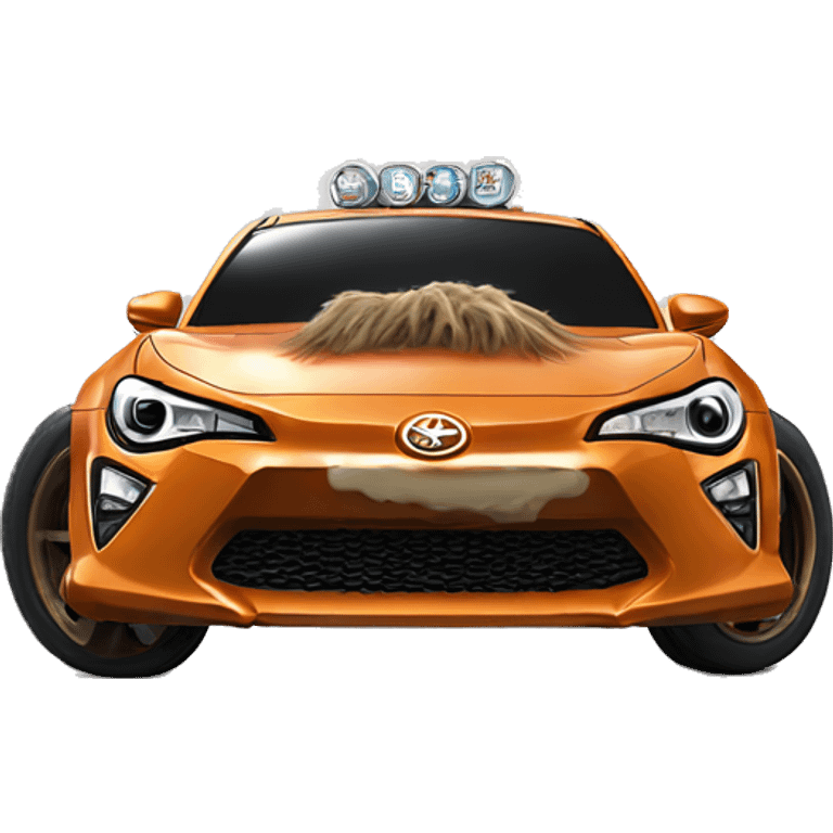 Hot wheel Chewbacca Toyota 86 emoji