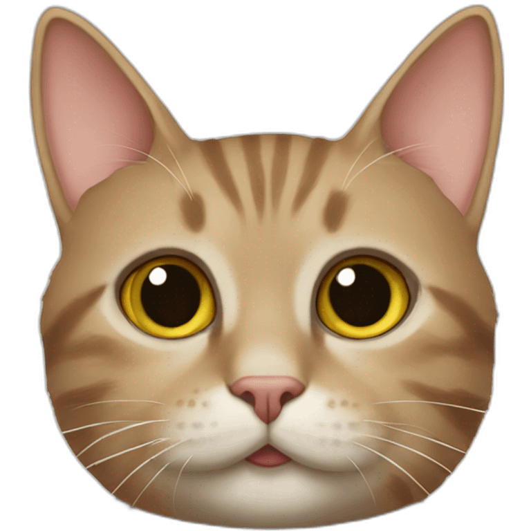 cat with buble emoji