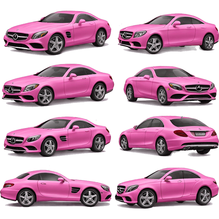 pink benz emoji