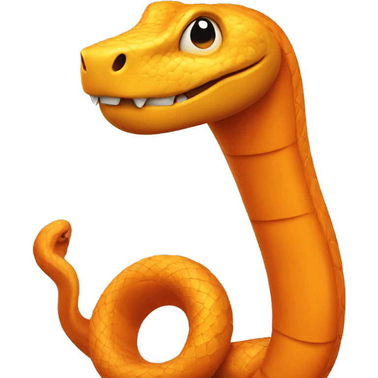 orange snake thumbs up emoji