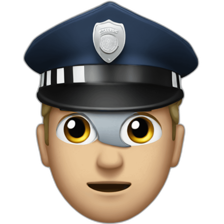 police arresting man emoji