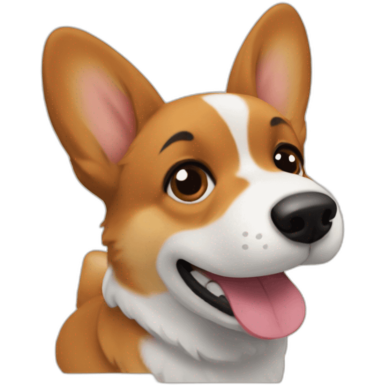 ass of a corgi emoji