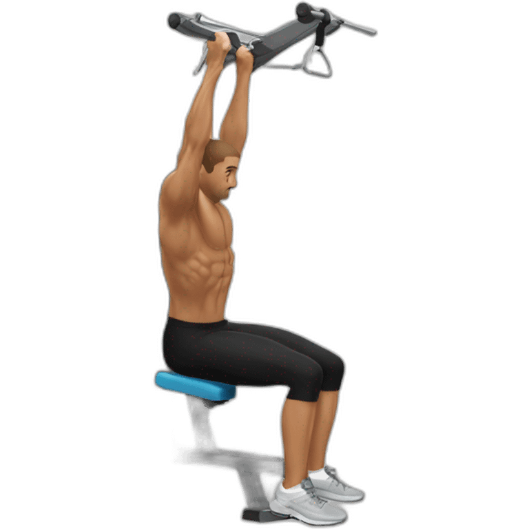 lat pulldown emoji