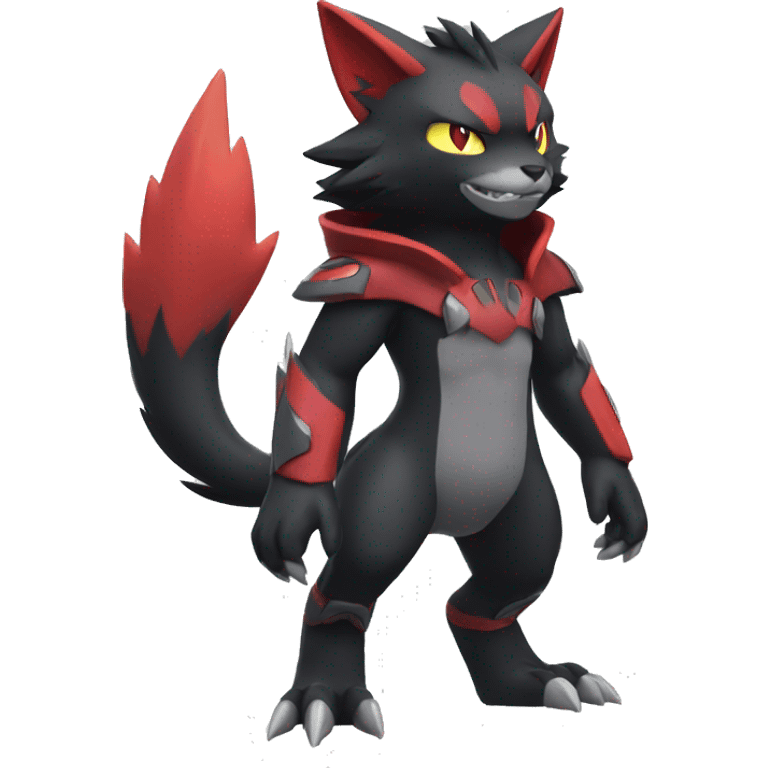 Litten-Zoroark full body emoji