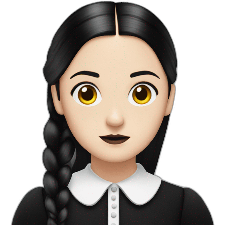 wednesday addams emoji