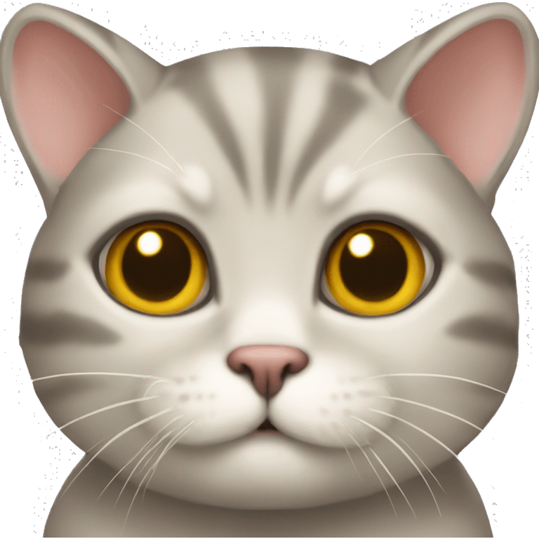 Cat gold chinchilla  emoji