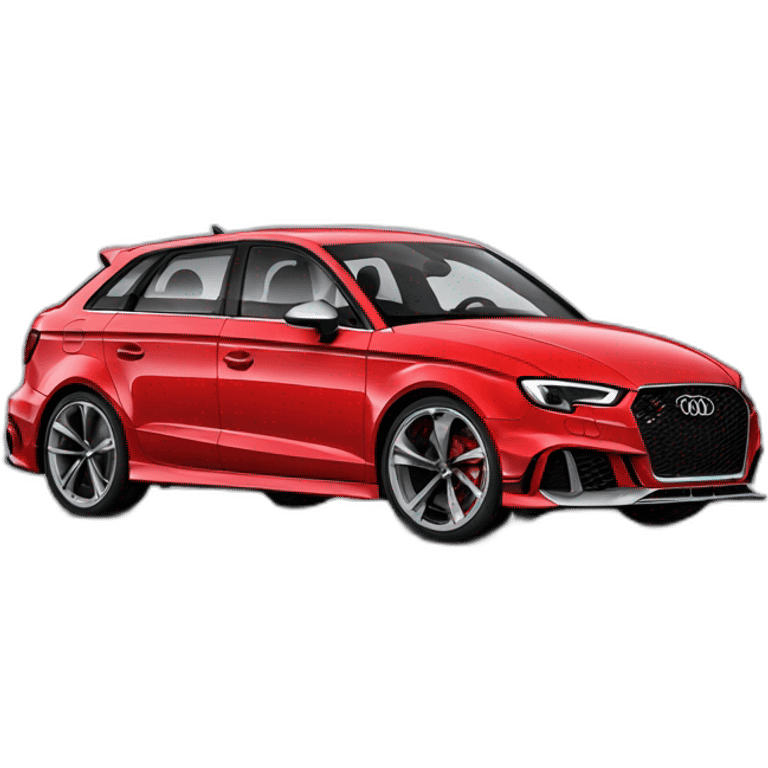 Audi RS3 car emoji