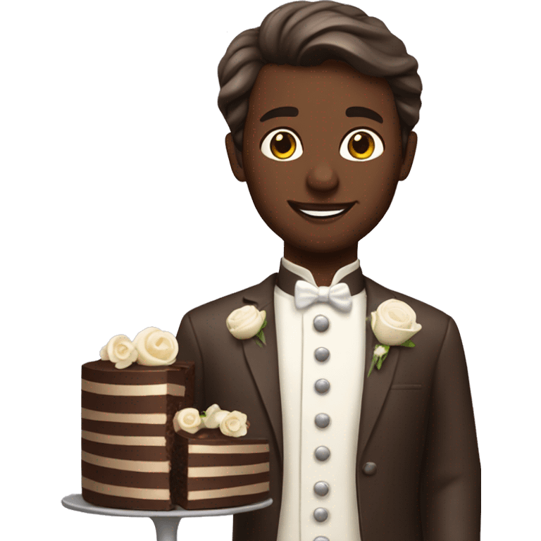 Wedding chocolatier emoji