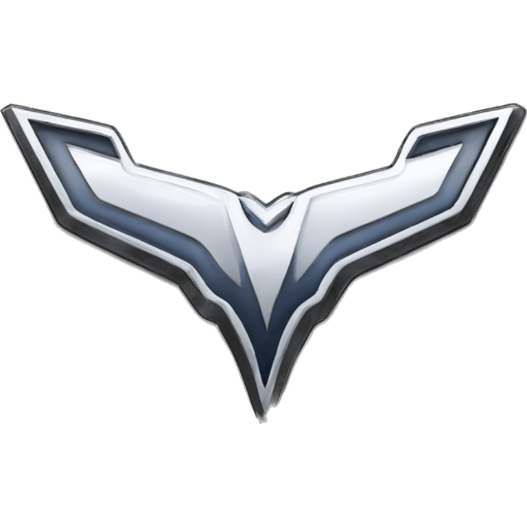 Chevrolet Corvette logo emoji