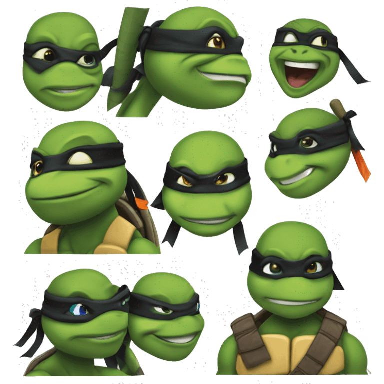 Teenage Mutant Ninja Turtles emoji