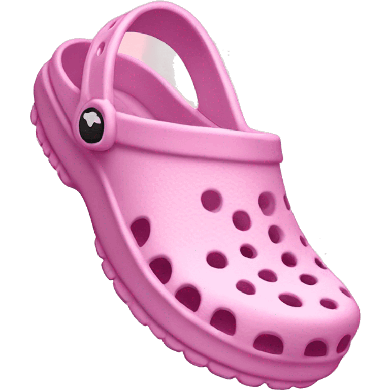 light pink crocs emoji