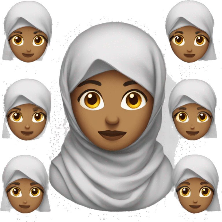 muslim with headscarf emoji