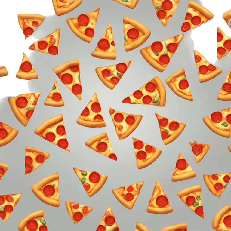 A delicious pizza emoji emoji