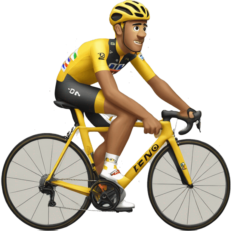 king of the mountain Tour de France  emoji