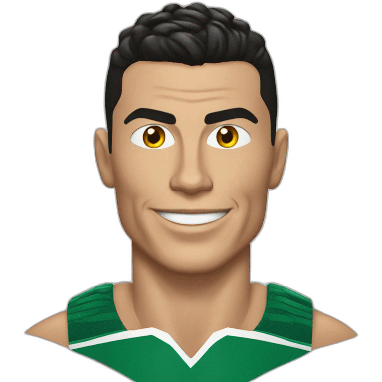 Cristiano Ronaldo dans l équipe de l albanie emoji