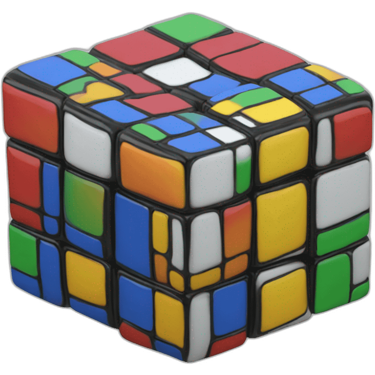 Rubiks cube emoji