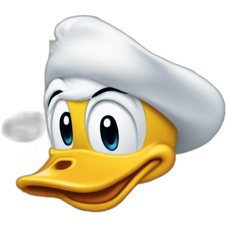 Donald duck money emoji