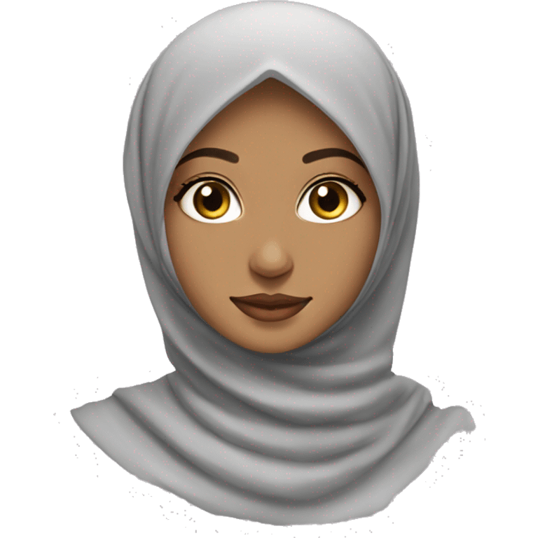 Beautiful Hijabi girl emoji