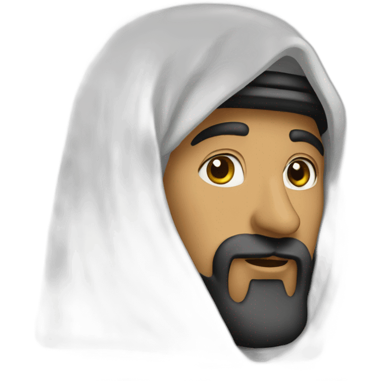 un arabe qui vole emoji