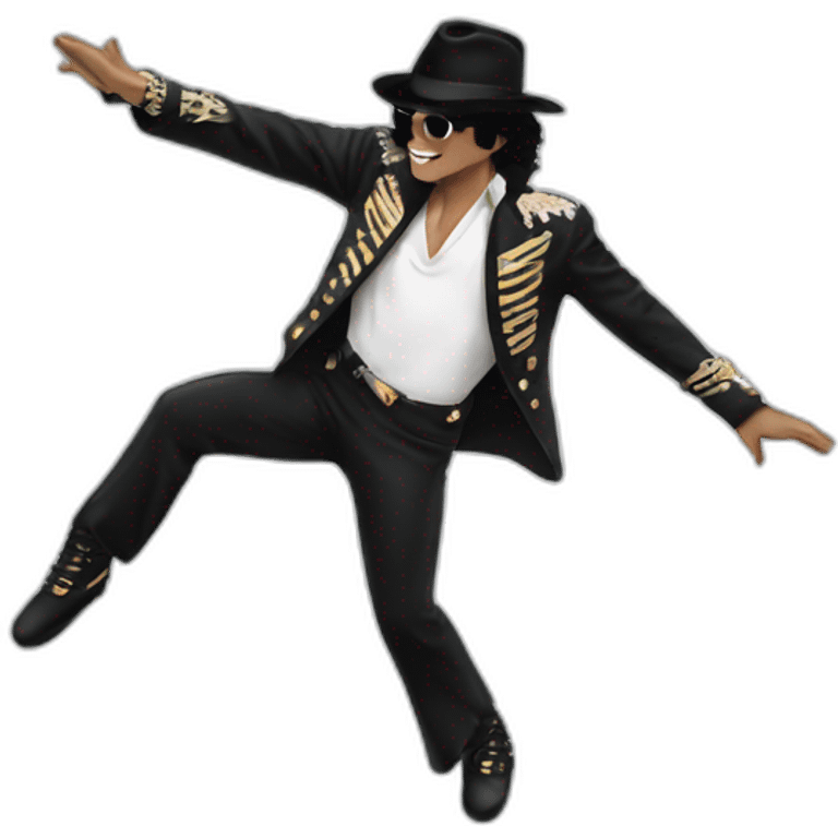 Michael Jackson dancing emoji