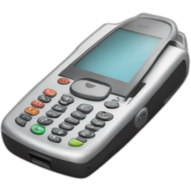 2000s open flip phone emoji