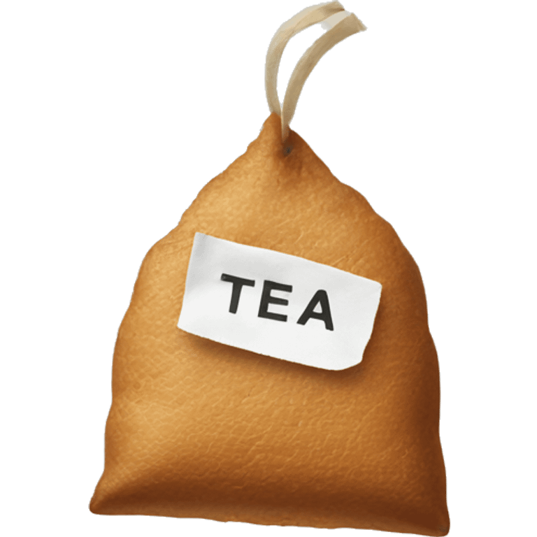 A tea bag  emoji