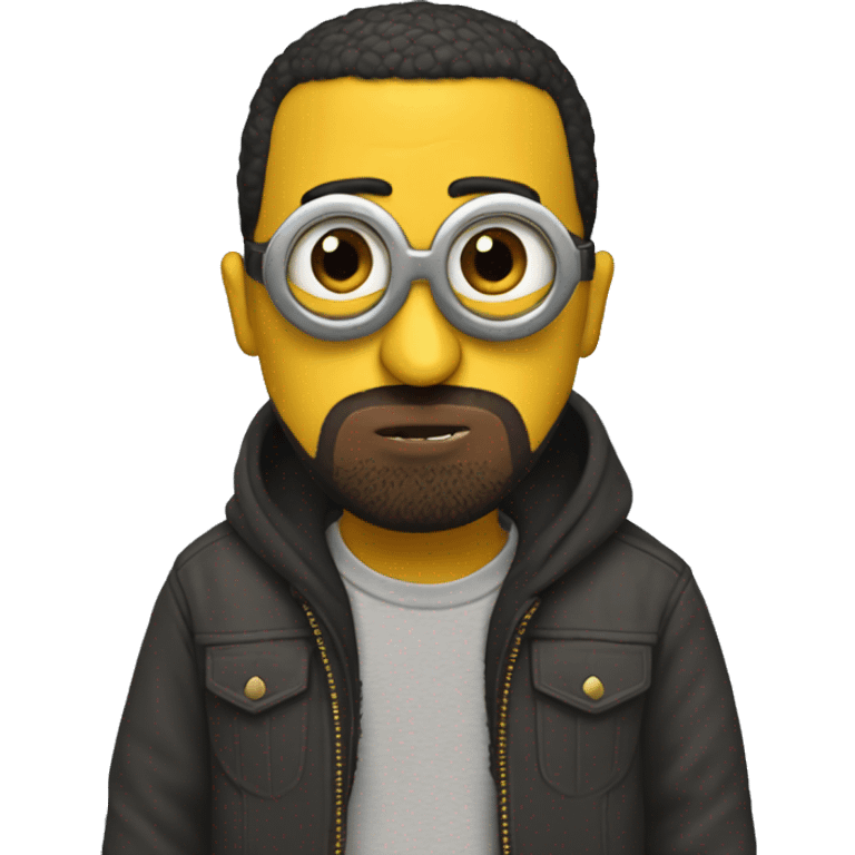 Minion kanye west emoji