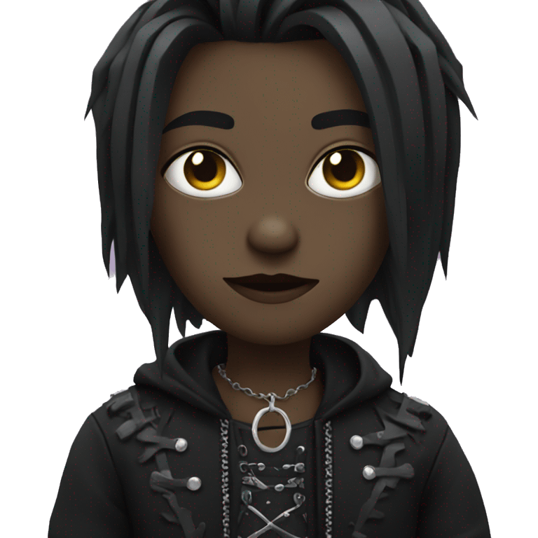 Goth emoji