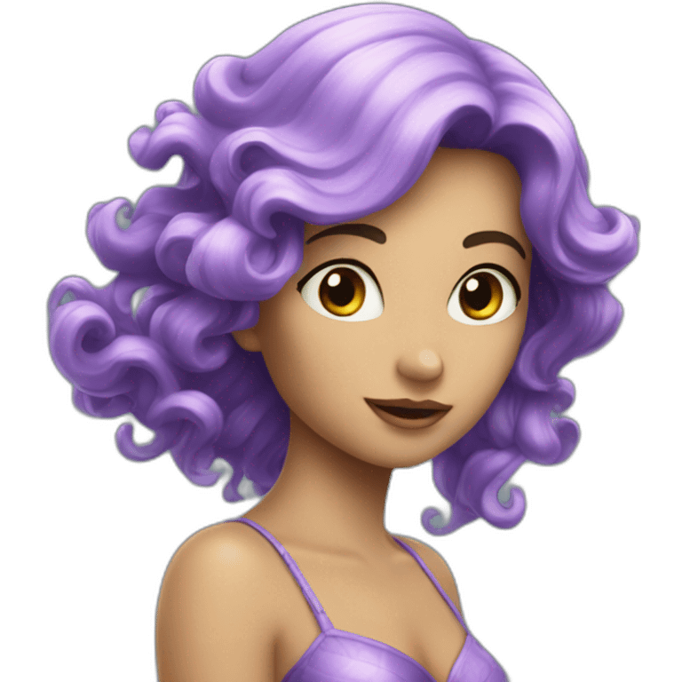 La petite sirene emoji