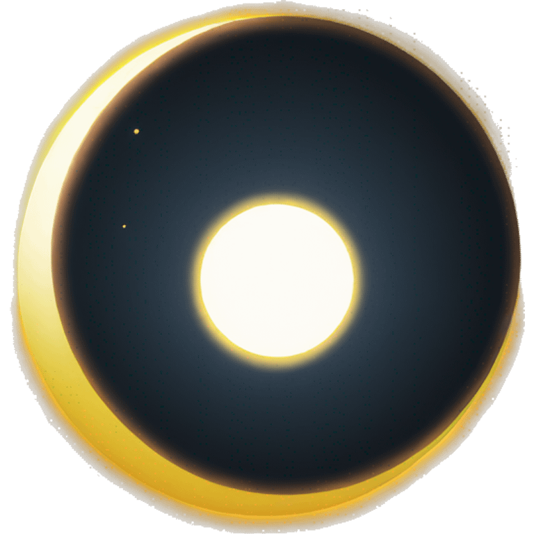 solar eclipse emoji