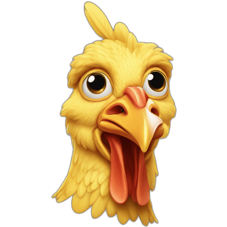 Poulet extra-terrestre  emoji