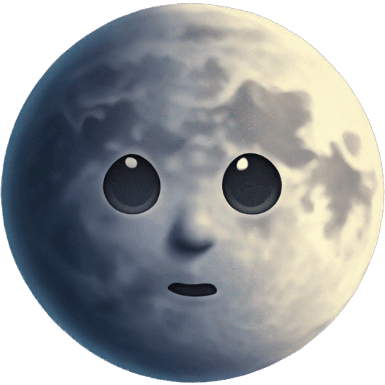 Moon bright  emoji